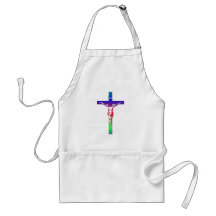 Crucifixion - Jesus on The Cross - Good Friday Apron