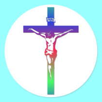 Crucifixion - Jesus on The Cross - Good Friday stickers