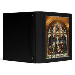 Crucifixion - Jesus on The Cross - Stained Glass binders
