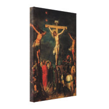 Crucifixion of Christ by Frans I Francken Canvas Print