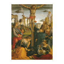 Crucifixion of Jesus Christ Canvas Print