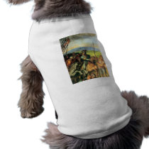 Crucifixion of Peter detail by Michelangelo Pet Clothing