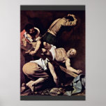 Crucifixion Of St. Peter By Michelangelo Merisi Da Posters