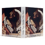 Crucifixion Of St. Peter Detail By Michelangelo Me Vinyl Binder