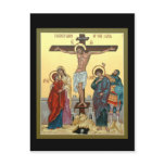 Crucifixion of the Lord Prayer Card Postcards