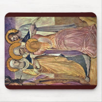 Crucifixion: The Marian Detail By Angelico Fra Mouse Pads