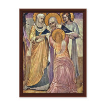 Crucifixion: The Marian Detail By Angelico Fra Postcards