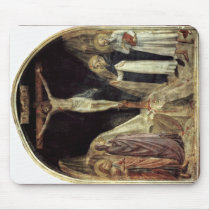 Crucifixion With St. Dominic By Fra Angelico Mouse Pads