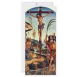 Crucifixion With Sts. Jerome And Christopher rack cards