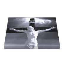 Crucifixion Wrapped Canvas Canvas Print
