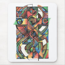 Cruciform 9 Mousepad mousepads