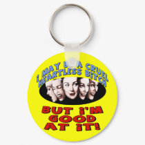 Cruel Heartless Bitch T-shirts and Gifts For Her keychains by sagart1952 Cruel Heartless Bitch T-shirts and Gifts For Her keychains