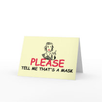 Cruel insult greeting cards