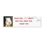 cruelty free bumper sticker