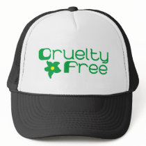 Cruelty Free Flower Design Mesh Hat