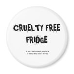 CRUELTY FREE FRIDGE magnets