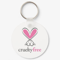 Cruelty Free Keychain by Peta_Girl Cruelty Free Keychain