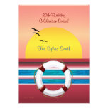 Cruise Birthday Invite - Sunset Design