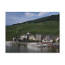 Cruise boat on Mosel River, Bernkastel Kues, Germa Postcard