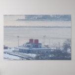 Cruise Boat on the Lake Print