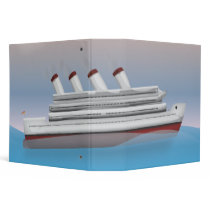 Cruise Liner 3 Ring Binders