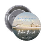 Cruise Name Badge - X Ship buttons