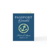 Cruise Passport Wedding Invitation cards