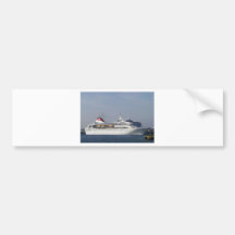 Cruise ship Braemar. Bumper Sticker