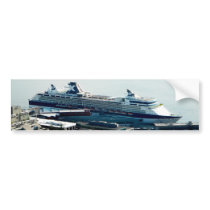 Cruise Ship Bumper Sticker