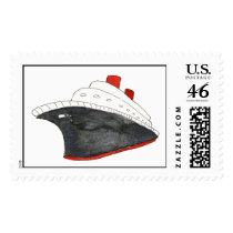 Cruise Ship Custom Postage
