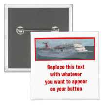 Cruise Ship Customizable Button-CIM1a