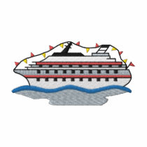 Cruise Ship embroidered shirts