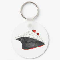 Cruise Ship Keychain