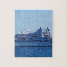 Cruise ship Le Diamant. Jigsaw Puzzle