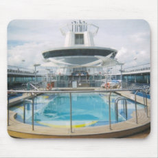 Cruise Ship Pool Mousepad mousepad
