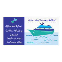 Cruise Ship Save the Date Photo Cards