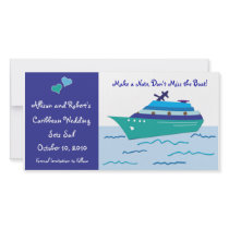 Cruise Ship Save the Date Photo Cards photo cards