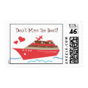 Cruise Ship Save the Date Stamps stamp