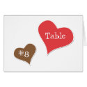 Cruise Ship Table Seating Cards card