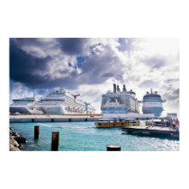 Cruise Ships Print