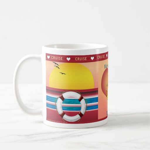 Cruise Theme Rather be Cruising Customizable Coffee Mug