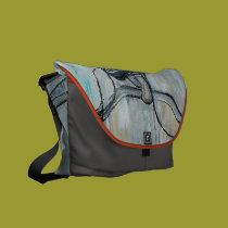 cruiser bike messenger bag by Kim Anderson Art messenger bags