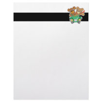 Cruisin in Car Bears Customized Letterhead