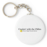 Cruisin' with the Oldies Key Chain