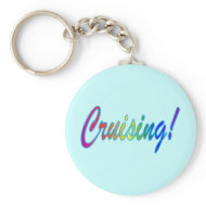 Cruising Multicolor keychain