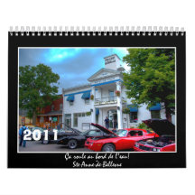 Cruising the Boardwalk, 2011 Wall Calendar