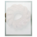 Cruller pastry made of dough custom letterhead