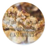 CRUMMY Stimulus Round Sticker