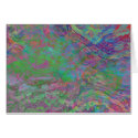 Crumpled colors cards
