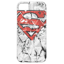 Crumpled Comic Superman Logo iPhone 5 Covers